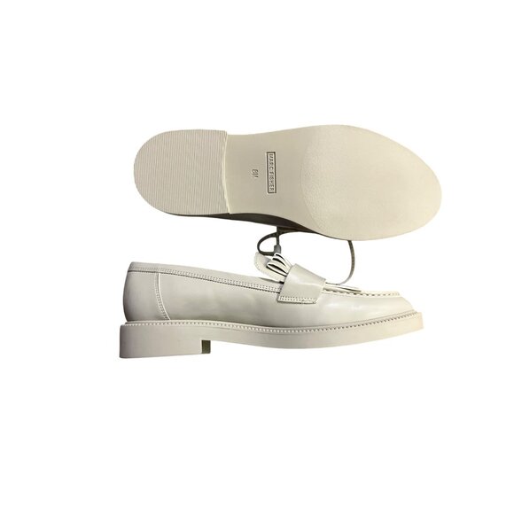 Marc Fisher Calixy Loafers Womens 8M Gray Fringe Slip-On Moc Toe NEW No Tags - Picture 16 of 16